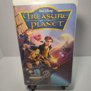 Treasure Planet (VHS, 2003) Disney  - Rare Out Of Print - VERY GOOD